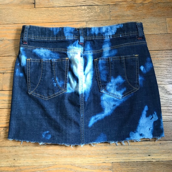 Wrangler Distressed Denim Skirt - Picture 2 of 4